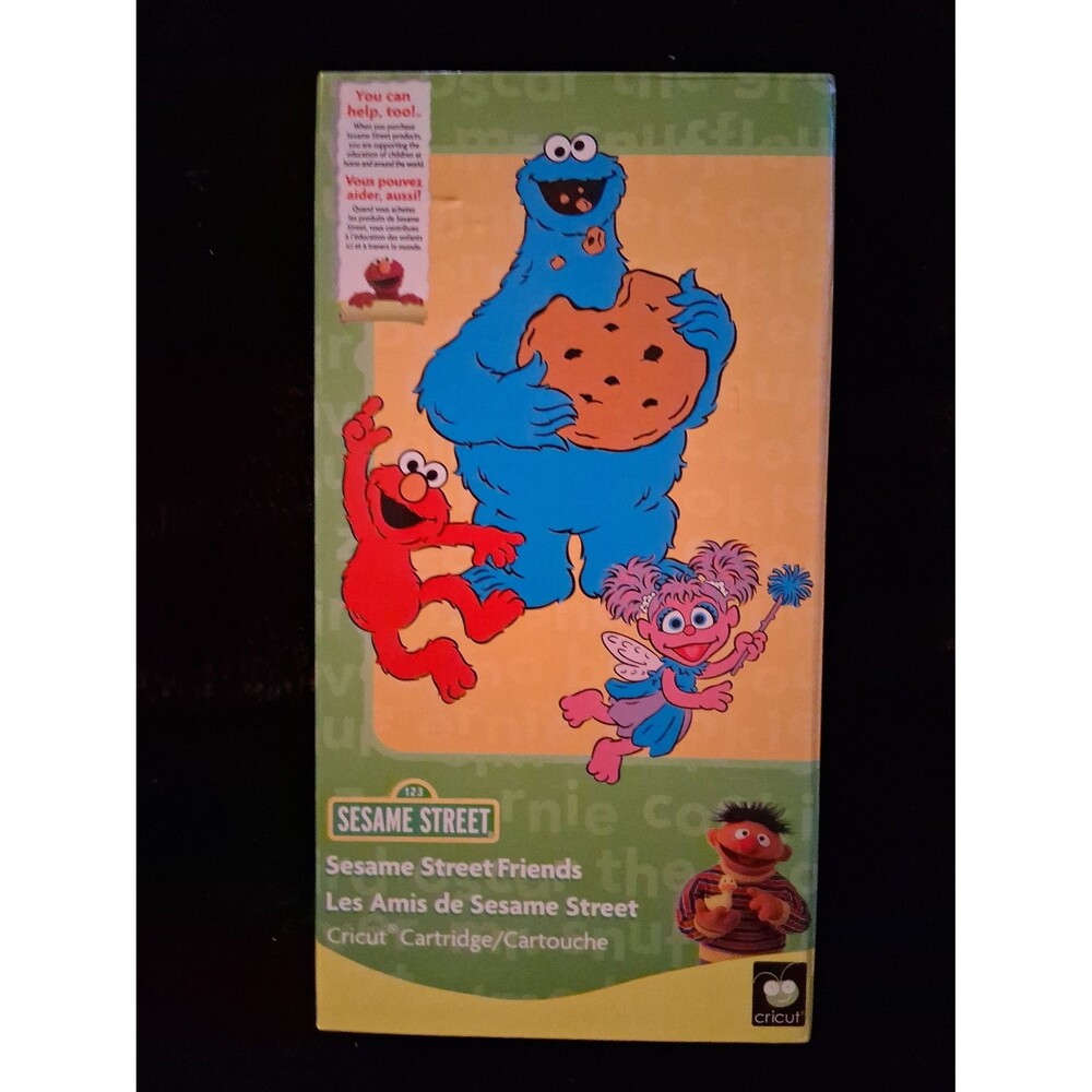 Cricut Sesame Street & Friends Cartridge